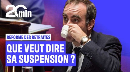 Que veut vraiment dire « suspension de la réforme des retraites » ?