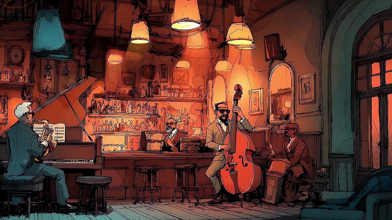 🎷Smooth Evening Jazz – Relaxing Instrumental Music for Work, Study & Chill
