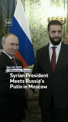 Syrian President  Meets Russia’ Putin in Moscow