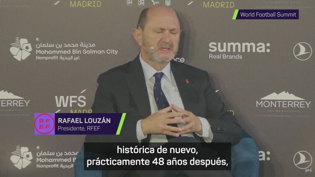 Louzán, sobre el Mundial de 2030: Puede ser el mejor de la historia