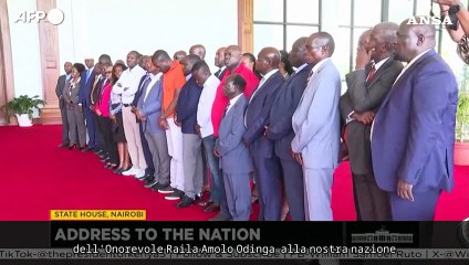 Il presidente del Kenya annuncia 7 giorni di lutto per la morte di Odinga