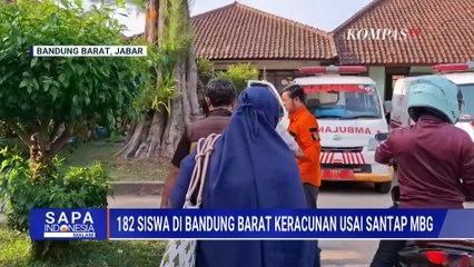 182 Siswa di Bandung Barat Keracunan Usai Santap MBG, Terjadi di Tiga Sekolah di Cisarua