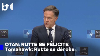 Rutte "très heureux" de la rencontre Zelenskyy-Trump — répond sur les missiles Tomahawk