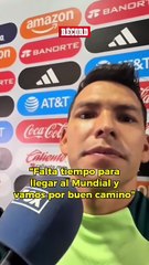 Hirving Lozano habló tras el empate ante Ecuador.