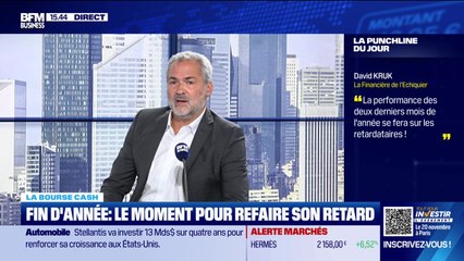 La bourse cash : "La performance des deux derniers mois de l'année se fera sur les retardataires" - 15/10