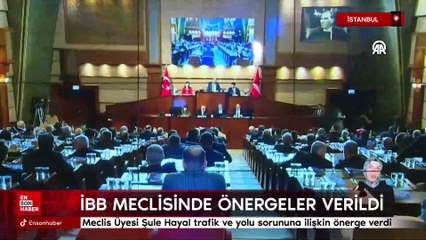 İBB Meclisi'nde kentin trafik ve yol sorununa ilişkin soru önergeleri verildi