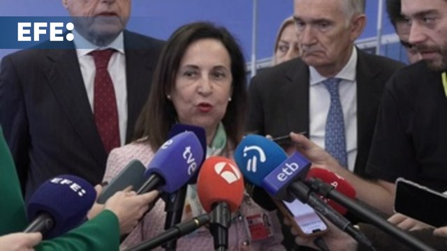 Robles pide no sacar de contexto las palabras de Trump sobre el gasto militar español