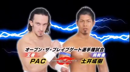PAC vs. Naruki Doi - Dragon Gate Open The Brave Gate Title: Dead Or Alive 2011