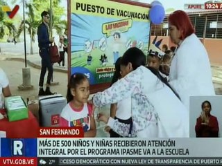 Apure | Más de 500 estudiantes participaron en jornada integral organizada por el IPASME