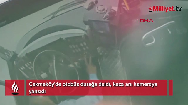 İstanbul'da İETT otobüsü durağa daldı! 1 ölü, 4 yaralı