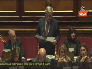 Accordi Gaza, Tajani: "Su invio militari italiani per peacekeeping spero in sostegno bipartisan"