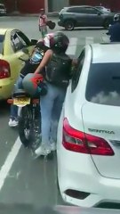 Intento de hurto dejó un pasajero herido en una pierna