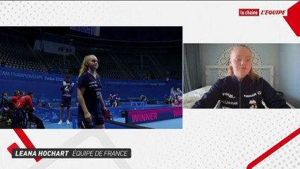 Hochart : « J'étais assez tranquille pendant le match » - Tennis de table - Euro (F) - Bleues