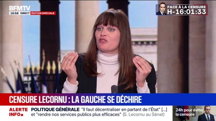 "Ce budget, c'est une boucherie sociale", estime Alma Dufour, députée LFI