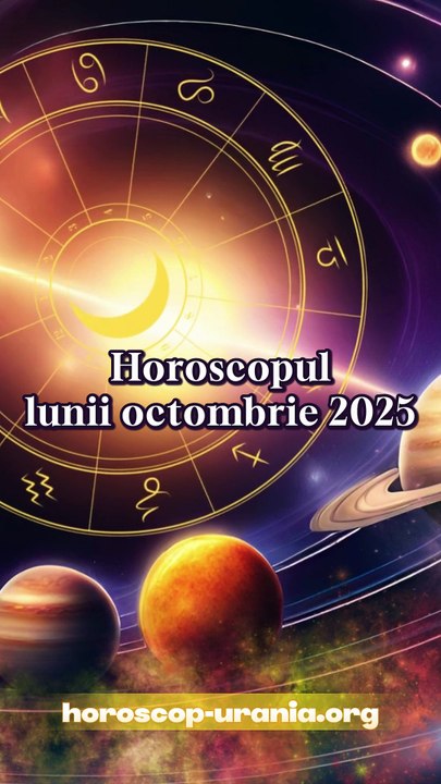 Horoscopul lunii octombrie 2025 - oferit de horoscop-urania.org