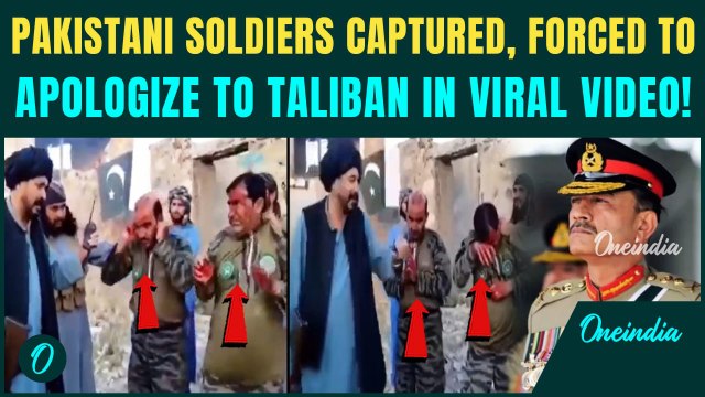 Pakistan-Afghanistan War SOCKING Video: Pak Army in Taliban Custody, Soldiers Forced to Apologize