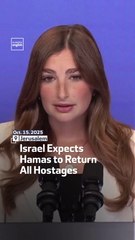 Israel Expects Hamas To Return All Hostages