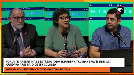 Forja afirma, “Si Argentina le entrega todo el poder a Trump, quedará a un paso de ser colonia”