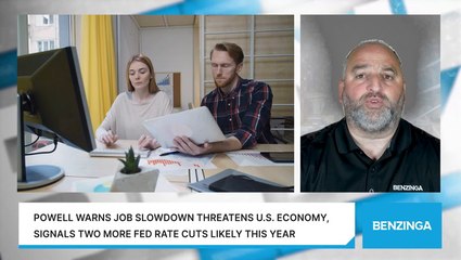 Powell Warns Job Slowdown Threatens U.S. Economy, Signals Two More Fed Rate Cuts Likely This Year