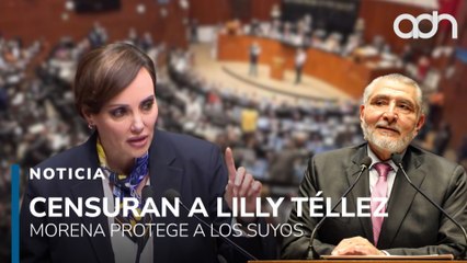 Presidenta del Senado censura a Lilly Téllez al intentar mostrar pruebas contra Adán Augusto López