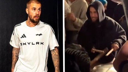 Justin Bieber sorprende a sus fans y se pone a bailar y tocar banda sinaloense