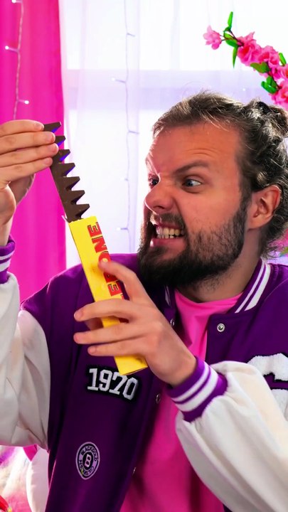 Snack Attack Challenge 🍫😂 #funny