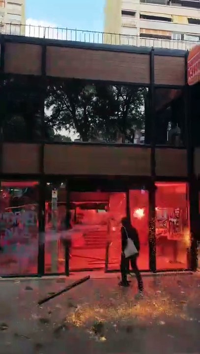 Destrosses al Buger King de Barcelona