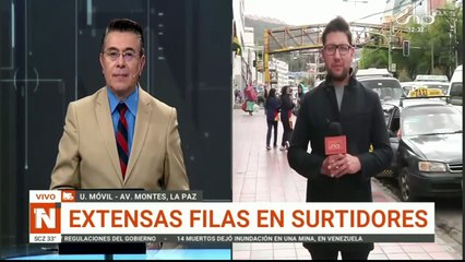 ENTREGAN FICHAS PARA EVITAR FILAS DE CAMIONES EN LOS SURTIDORES