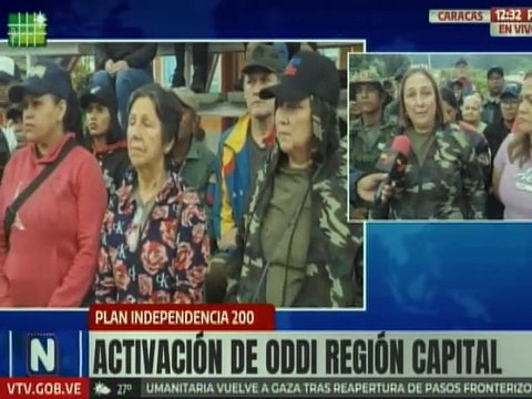 Caracas | Milicia y cuerpos policiales se unen en activación del ODDI desde la parroquia Sucre