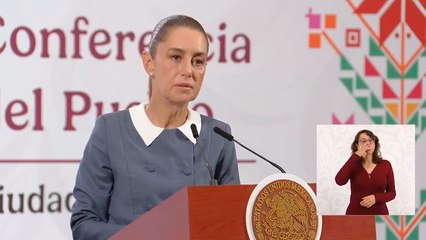 Claudia Sheinbaum informa sobre el aumento de personas fallecidas a raiz de las fuertes lluvias que han azotado al país