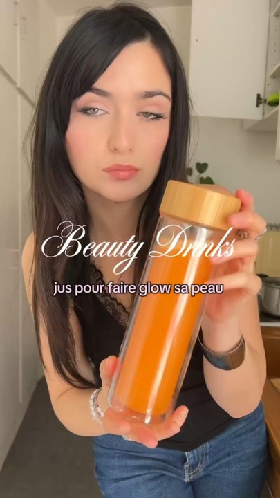 Une boisson pour faire glow ta peau