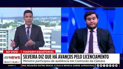 Alexandre Silveira: Licenciamento para exploração na Margem Equatorial 'avançou muito' | TEMPO REAL