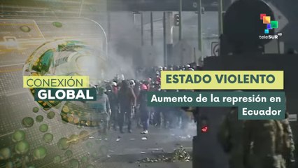 Represión policial en Ecuador deja dos fallecidos