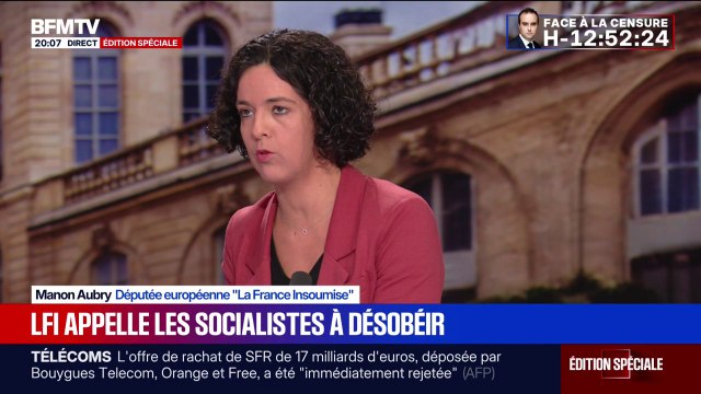 Pour Manon Aubry (LFI), la suspension de la réforme des retraites est une arnaque et une illusion