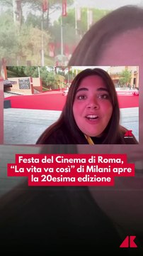 Festa del Cinema di Roma 2025, Giorno 1: si apre la 20ª edizione con “La vita va così” di Riccardo Milani e il premio alla carriera a David Puttnam
