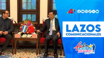 Cooperación mediática: Nicaragua 🤝 fortalece lazos con la agencia de noticias Xinhua de China 🇳🇮🇨🇳