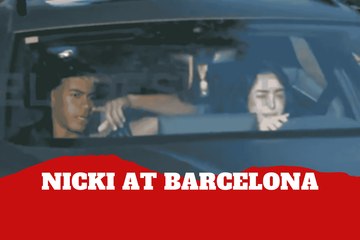 Nicki Nicole joins Lamine Yamal at Barcelona training and steals the spotlight with fans