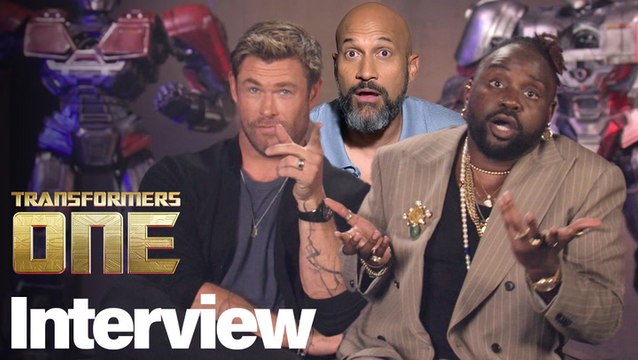 'Transformers One' Interviews with Chris Hemsworth, Brian Tyree Henry, Keegan Michael-Key & More