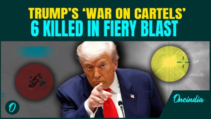 U.S Vs Venezuela War: Trump’s EXPLOSIVE Attack on Venezuelan Drug Boat Kills 6 | Huge BLAST Captured
