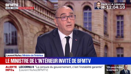 Suspension de la réforme des retraites: "C'est un compromis pour sortir d'une crise qui peut nous emmener vers le pire", assure Laurent Nuñez, ministre de l'Intérieur