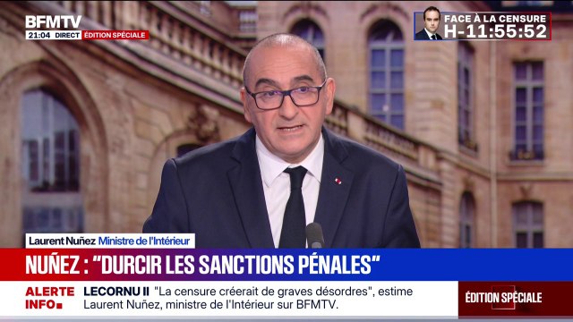Ça reste très marginal mais il faut qu'on y veille : Laurent Nuñez, ministre de l’Intérieur, réagit à un rapport de l'IGPN sur les tentatives ou actes de corruption dans la police
