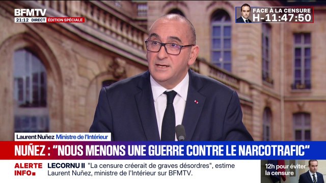 Lutte contre le trafic de drogues: Ce sera long mais on y arrivera , assure Laurent Nuñez, ministre de l’Intérieur