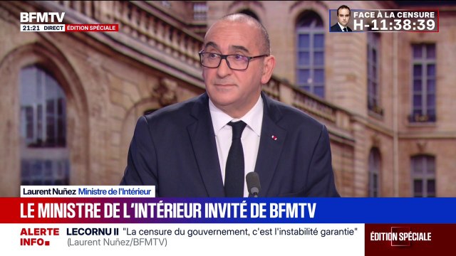 Laurent Nuñez, ministre de l’Intérieur: Sur les sujets d'immigration, [...] je serais intraitable avec ceux qui ne respectent pas les valeurs de la République