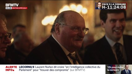 LIGNE ROUGE - Le ministre de la ruralité, Michel Fournier, déboussolé à son arrivée au Sénat