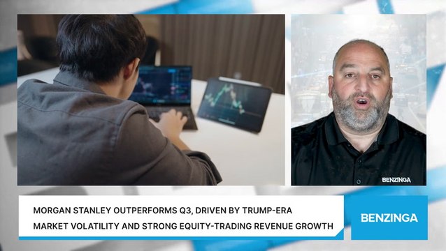 Morgan Stanley Outperforms Q3, Driven By Trump-Era Market Volatility And Strong Equity-Trading Revenue Growth