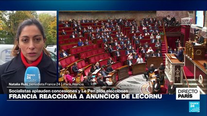 Francia reacciona al anuncio de la suspensión de la reforma pensional