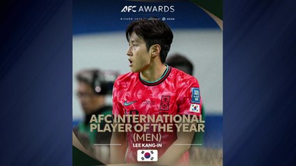 이강인, 아시아축구연맹 올해의 국제선수상 수상 / YTN