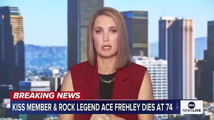 Ace Frehley, guitariste emblématique du groupe de rock  KISS, est décédé cette nuit à 74 ans suite à une hémorragie cérébrale survenue après une chute en studio
