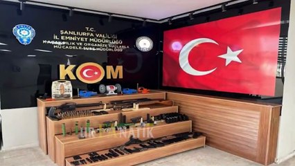 Şanlıurfa’da Atölyeye Düzenlenen Baskında Cephanelik Ele Geçirildi