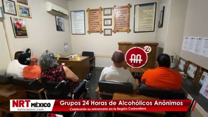 Grupos 24 Horas de Alcohólicos Anónimos Celebrarán su aniversario en la Región Carbonífera